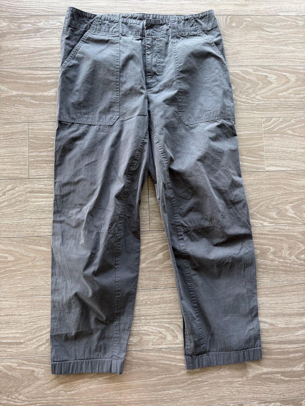 rag & bone Women’s Gray Cotton Cargo Pants